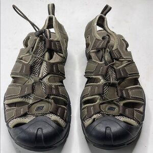 Olive Green Outdoor Sandals